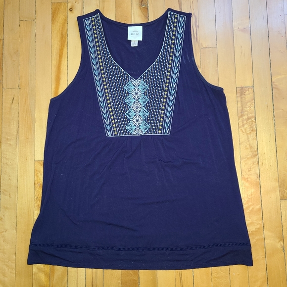 KNOX ROSE Women's sz M Sleeveless Top - Picture 2 of 4